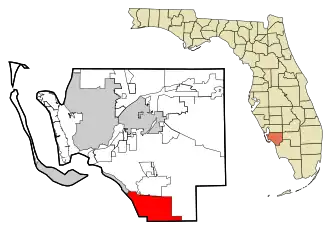 Localisation de Bonita Springs