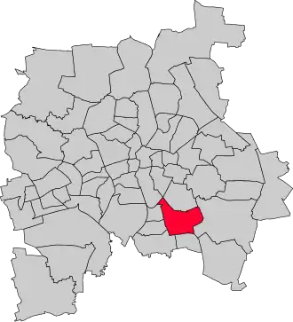 Localisation de Leipzig-Probstheida