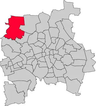 Localisation de Lützschena-Stahmeln