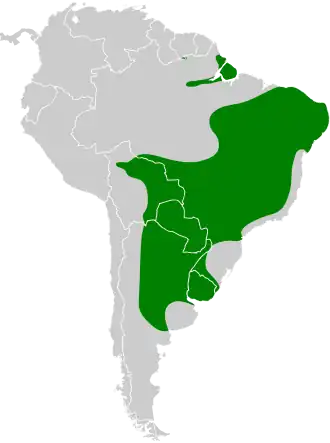 Description de l'image Lepidocolaptes angustirostris map.svg.