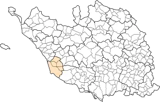 Localisation de Les Sables-d'Olonne-Agglomération