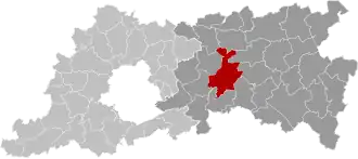 Localisation de Louvain