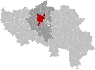 Localisation de Liège
