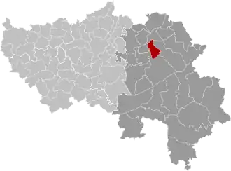 Localisation de Limbourg