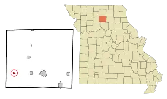 Localisation de Meadville