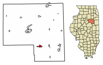 Localisation de Fairbury