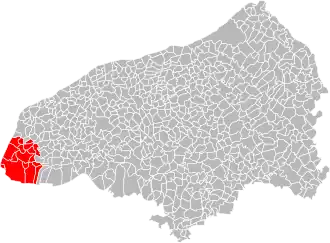 Localisation de Communauté de l'agglomération havraise