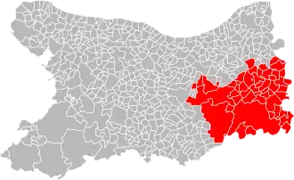 Localisation de Communauté d'agglomération Lisieux Normandie