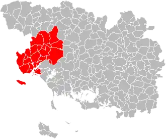 Localisation de Lorient Agglomération