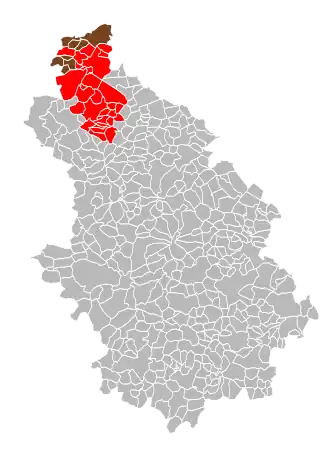 Localisation de Communauté d'agglomération Saint-Dizier, Der et Blaise