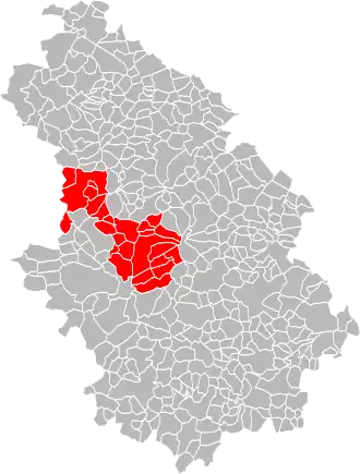 Localisation de Agglomération de Chaumont