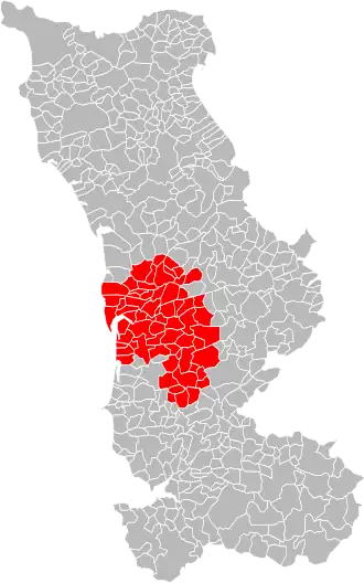 Localisation de Communauté de communes Coutances Mer et Bocage