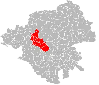 Localisation de Communauté de communes Estuaire et Sillon