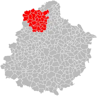 Localisation de Communauté de communes Haute Sarthe Alpes Mancelles