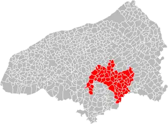 Localisation de Communauté de communes Inter-Caux-Vexin