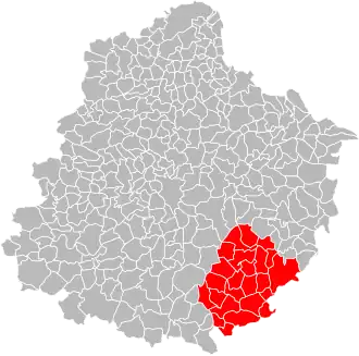 Localisation de Communauté de communes Loir-Lucé-Bercé