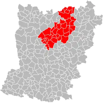 Localisation de Mayenne Communauté