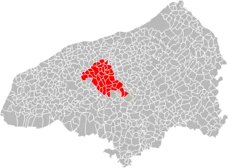 Localisation de Communauté de communes Plateau de Caux