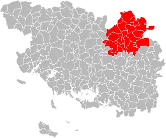 Localisation de Ploërmel Communauté