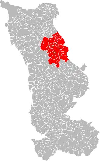 Localisation de Communauté de communes de la Baie du Cotentin