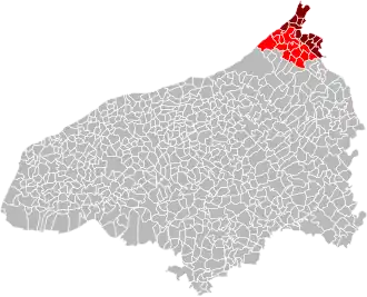 Localisation de Communauté de communes des Villes Sœurs