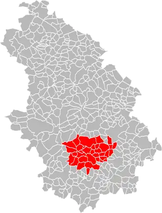 Localisation de Communauté de communes du Grand Langres