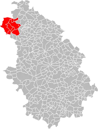 Localisation de Communauté de communes du Pays du Der