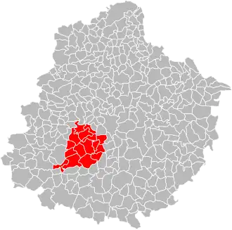 Localisation de Communauté du Val de Sarthe