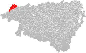 Localisation de Agglomération Côte Basque-Adour