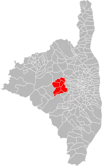 Localisation de Communauté de communes Aghja Nova