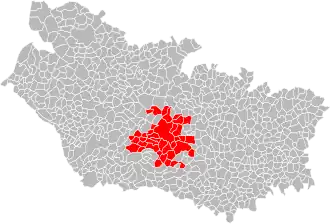 Localisation de Communauté d’agglomération Amiens Métropole