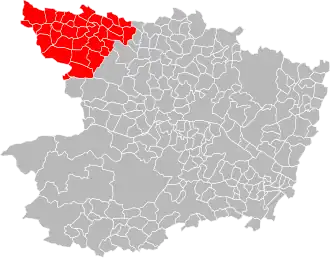 Localisation de Anjou Bleu Communauté