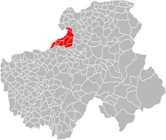 Localisation de Annemasse - Les Voirons Agglomération