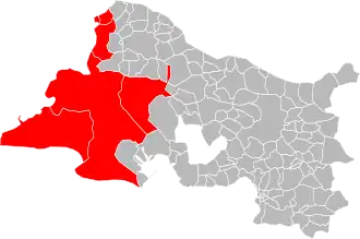 Localisation de Communauté d'agglomération Arles-Crau-Camargue-Montagnette
