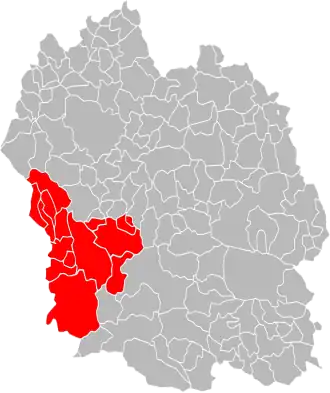 Localisation de Communauté de communes Aubrac Lot Causse Tarn