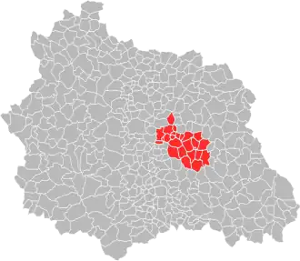 Localisation de Billom Communauté