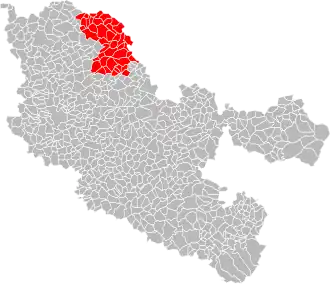 Localisation de Communauté de communes Bouzonvillois - Trois Frontières