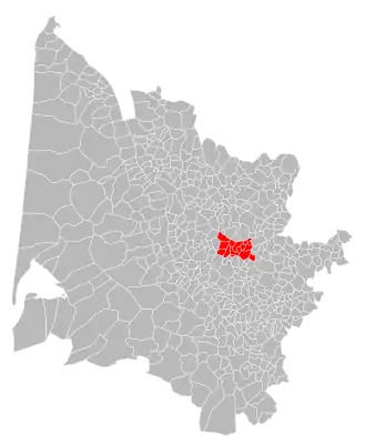 Localisation de Communauté de communes du Brannais