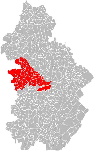 Localisation de Communauté de communes du Bresse Haute Seille