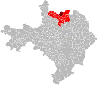 Localisation de Communauté de communes de Cèze-Cévennes