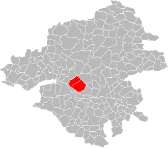 Localisation de Communauté de communes Cœur d'Estuaire