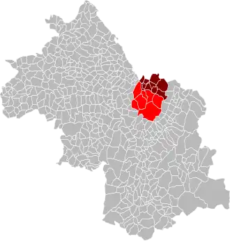Localisation de Communauté de communesCœur de Chartreuse