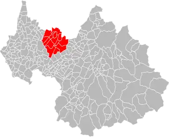 Localisation de Communauté de communes du Cœur des Bauges