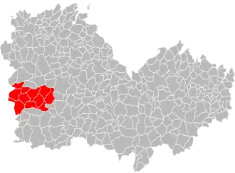 Localisation de Communauté de communes Callac - Argoat