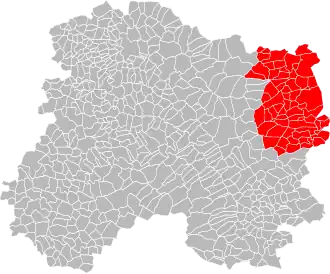 Localisation de Communauté de communes de l'Argonne Champenoise