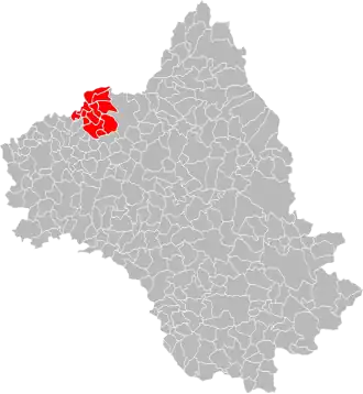 Localisation de Communauté de communes Decazeville Communauté