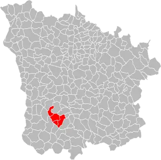 Localisation de Communauté de communes Fil de Loire