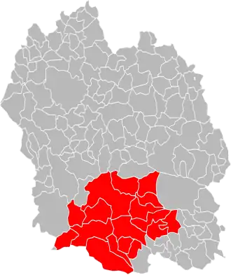 Localisation de Communauté de communes Gorges Causses Cévennes