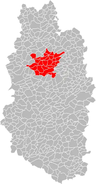 Localisation de Communauté d'agglomérationdu Grand Verdun