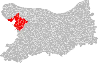 Localisation de Communauté de communes Intercom Balleroy Le Molay-Littry